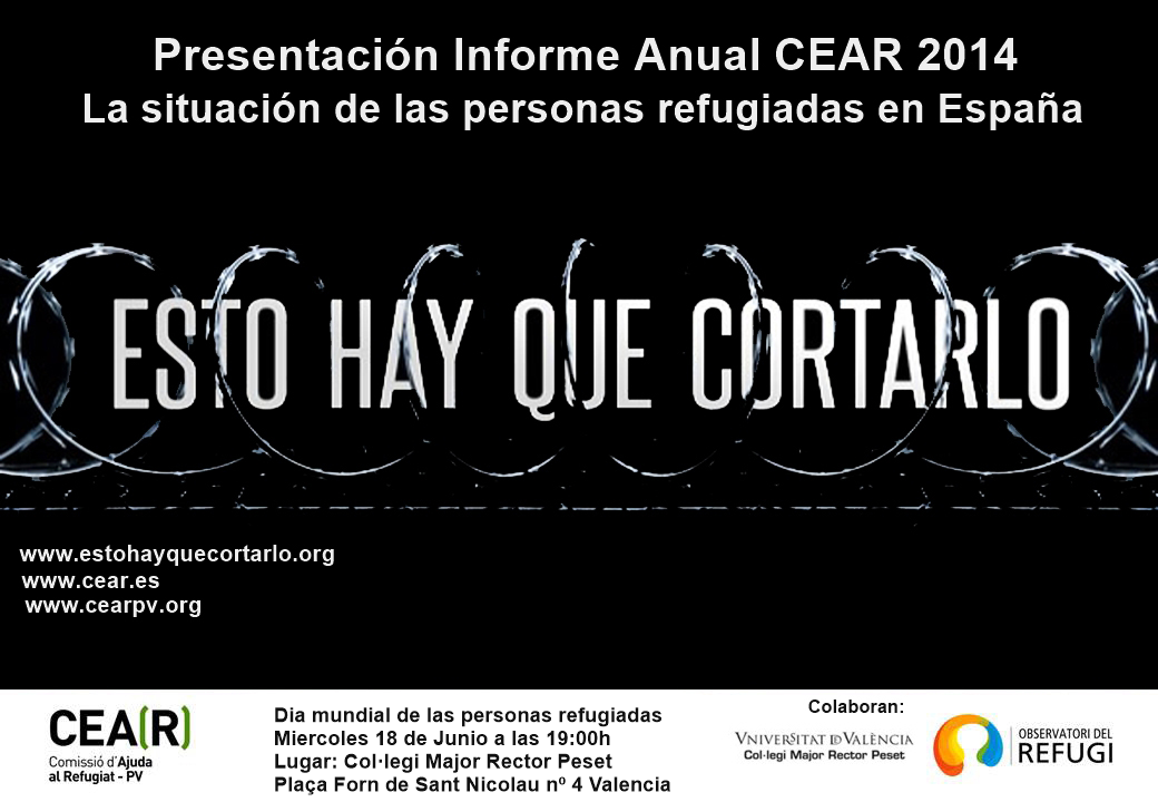 Presentación Informe Anual CEAR 2014